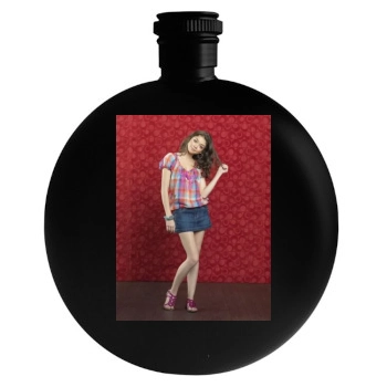 Sarah Hyland Round Flask