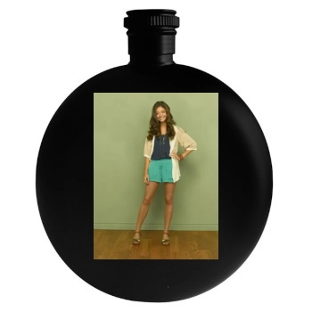 Sarah Hyland Round Flask