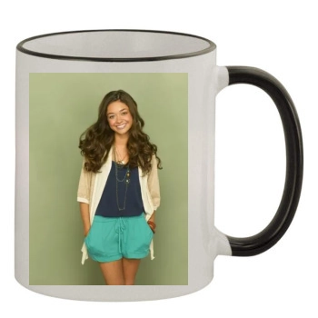 Sarah Hyland 11oz Colored Rim & Handle Mug