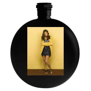 Sarah Hyland Round Flask