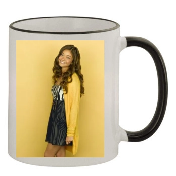 Sarah Hyland 11oz Colored Rim & Handle Mug