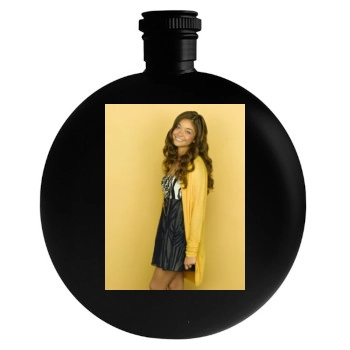 Sarah Hyland Round Flask