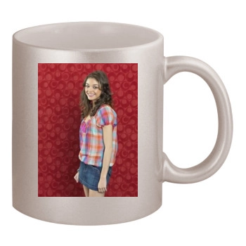 Sarah Hyland 11oz Metallic Silver Mug