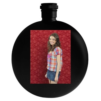 Sarah Hyland Round Flask