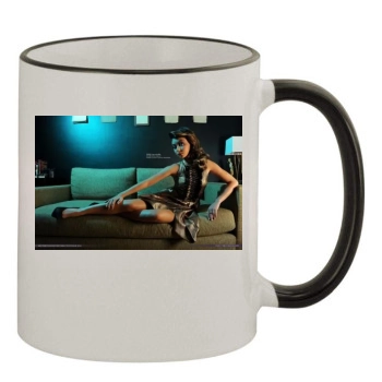 Sarah Hyland 11oz Colored Rim & Handle Mug