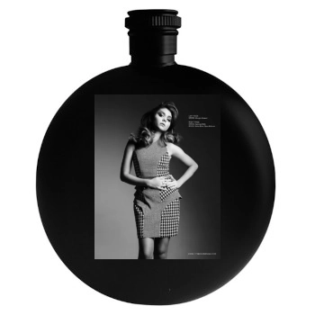 Sarah Hyland Round Flask