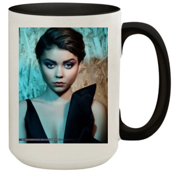 Sarah Hyland 15oz Colored Inner & Handle Mug