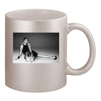 Sarah Hyland 11oz Metallic Silver Mug