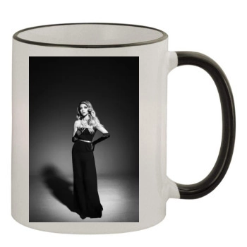 Sarah Hyland 11oz Colored Rim & Handle Mug