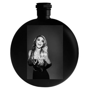 Sarah Hyland Round Flask