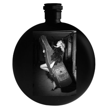 Sarah Hyland Round Flask