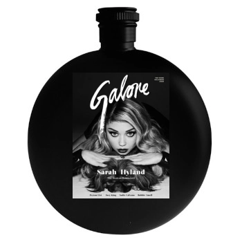 Sarah Hyland Round Flask