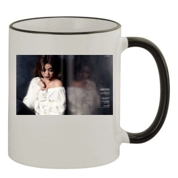 Sarah Hyland 11oz Colored Rim & Handle Mug