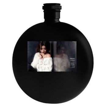 Sarah Hyland Round Flask