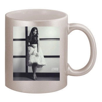 Sarah Hyland 11oz Metallic Silver Mug