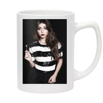 Sarah Hyland 14oz White Statesman Mug