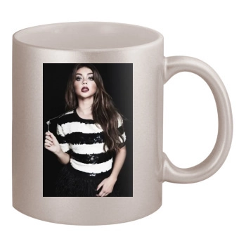 Sarah Hyland 11oz Metallic Silver Mug