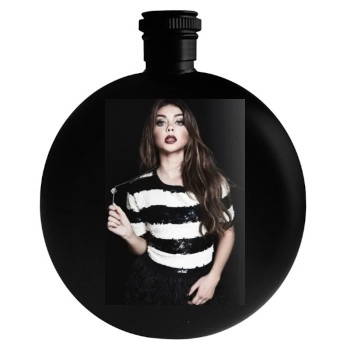 Sarah Hyland Round Flask