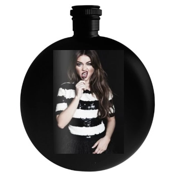 Sarah Hyland Round Flask