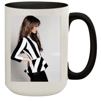 Sarah Hyland 15oz Colored Inner & Handle Mug