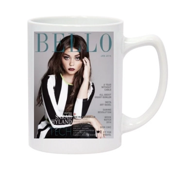 Sarah Hyland 14oz White Statesman Mug