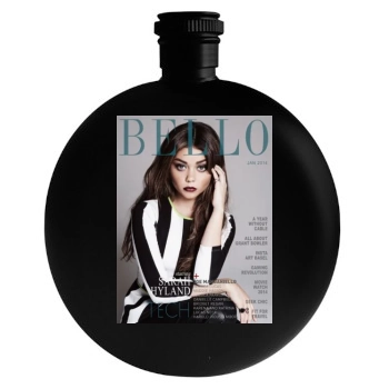 Sarah Hyland Round Flask