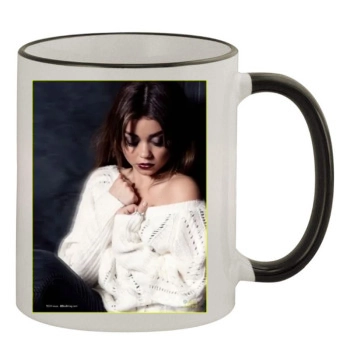 Sarah Hyland 11oz Colored Rim & Handle Mug