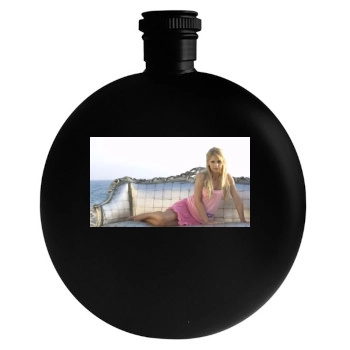 Sarah Michelle Gellar Round Flask