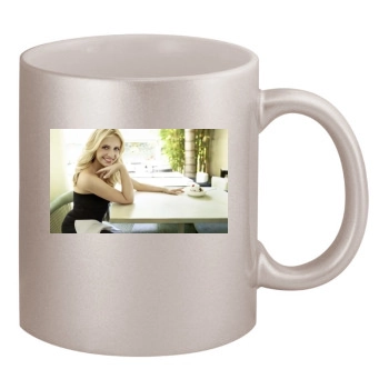 Sarah Michelle Gellar 11oz Metallic Silver Mug