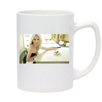 Sarah Michelle Gellar 14oz White Statesman Mug