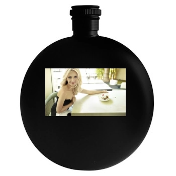 Sarah Michelle Gellar Round Flask