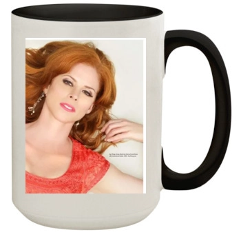 Sarah Rafferty 15oz Colored Inner & Handle Mug