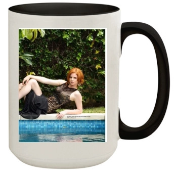 Sarah Rafferty 15oz Colored Inner & Handle Mug