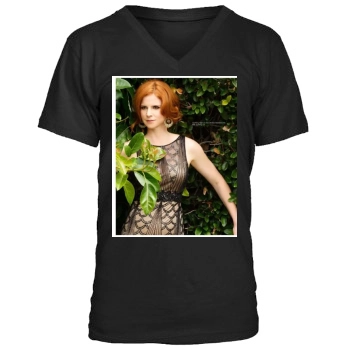 Sarah Rafferty Men's V-Neck T-Shirt