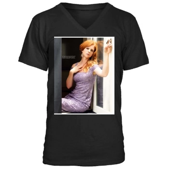 Sarah Rafferty Men's V-Neck T-Shirt