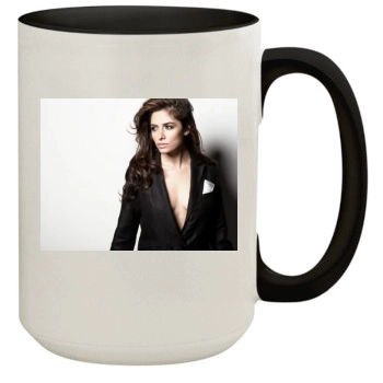 Sarah Shahi 15oz Colored Inner & Handle Mug