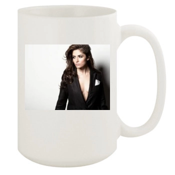 Sarah Shahi 15oz White Mug