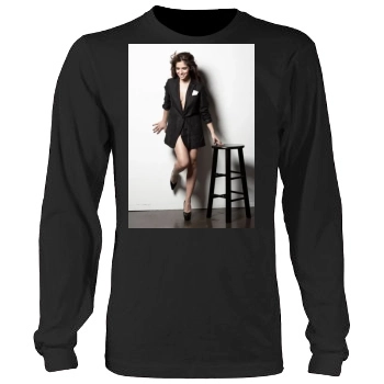 Sarah Shahi Men's Heavy Long Sleeve TShirt