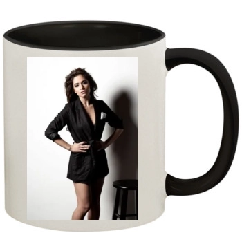 Sarah Shahi 11oz Colored Inner & Handle Mug