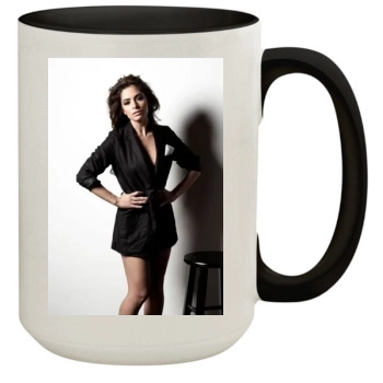 Sarah Shahi 15oz Colored Inner & Handle Mug