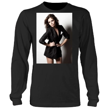 Sarah Shahi Men's Heavy Long Sleeve TShirt