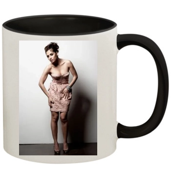 Sarah Shahi 11oz Colored Inner & Handle Mug