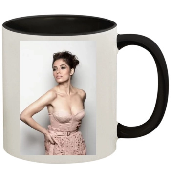 Sarah Shahi 11oz Colored Inner & Handle Mug