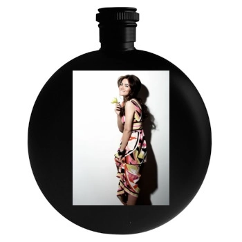 Sarah Shahi Round Flask