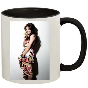 Sarah Shahi 11oz Colored Inner & Handle Mug