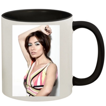 Sarah Shahi 11oz Colored Inner & Handle Mug