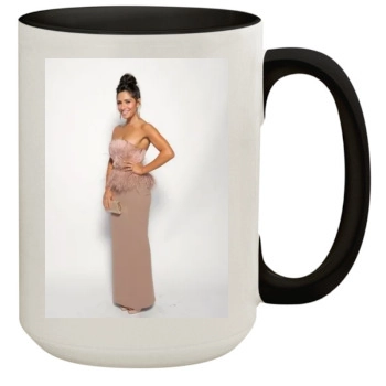 Sarah Shahi 15oz Colored Inner & Handle Mug