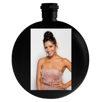 Sarah Shahi Round Flask