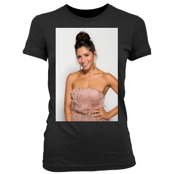 Sarah Shahi Women's Junior Cut Crewneck T-Shirt