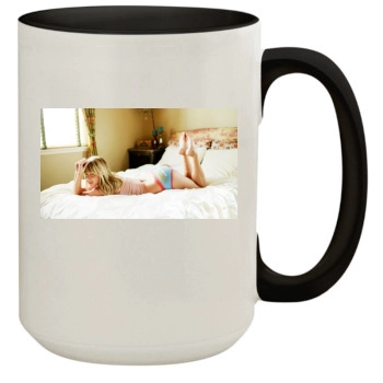 Sara Jean Underwood 15oz Colored Inner & Handle Mug